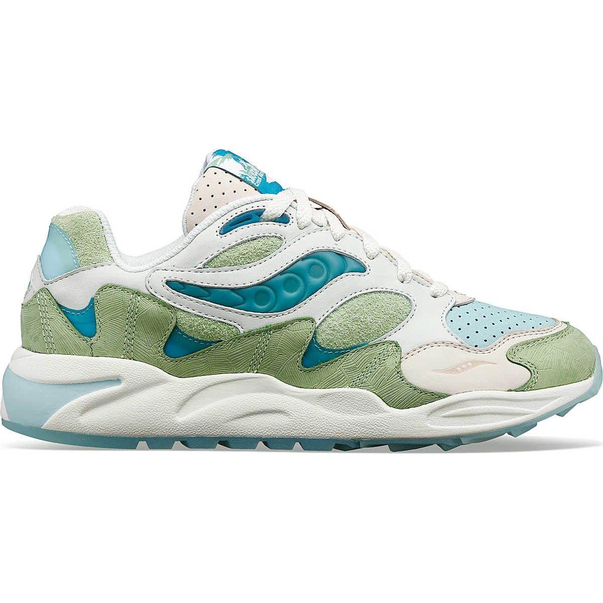 Saucony grid green on sale