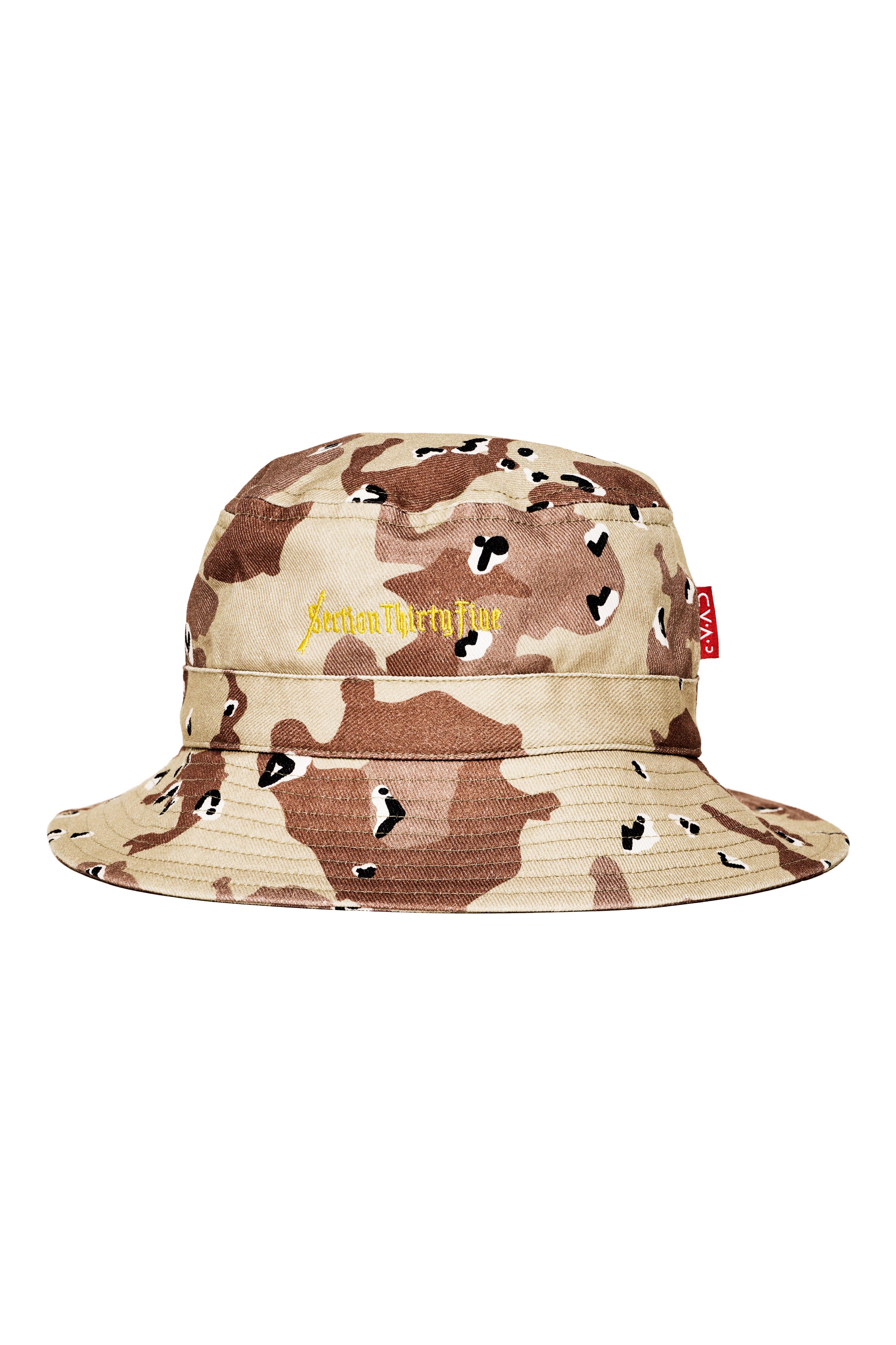 Syllabic/Desert Camo Bucket Hat - 100% Cotton Twill – SECTION 35
