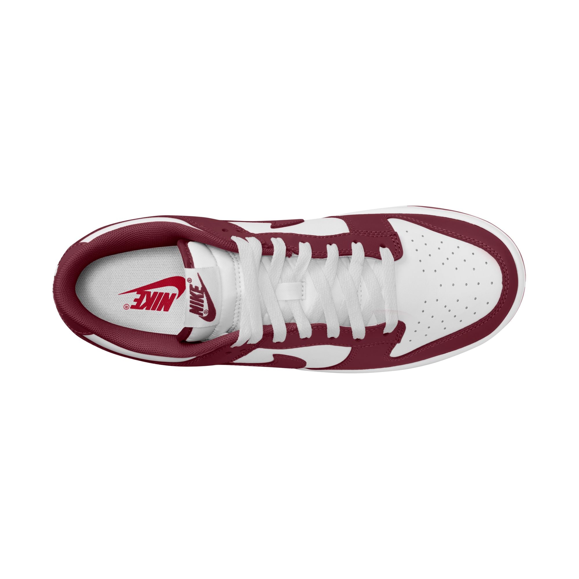 Nike - Dunk Low Retro White/Redwood-Gym Red