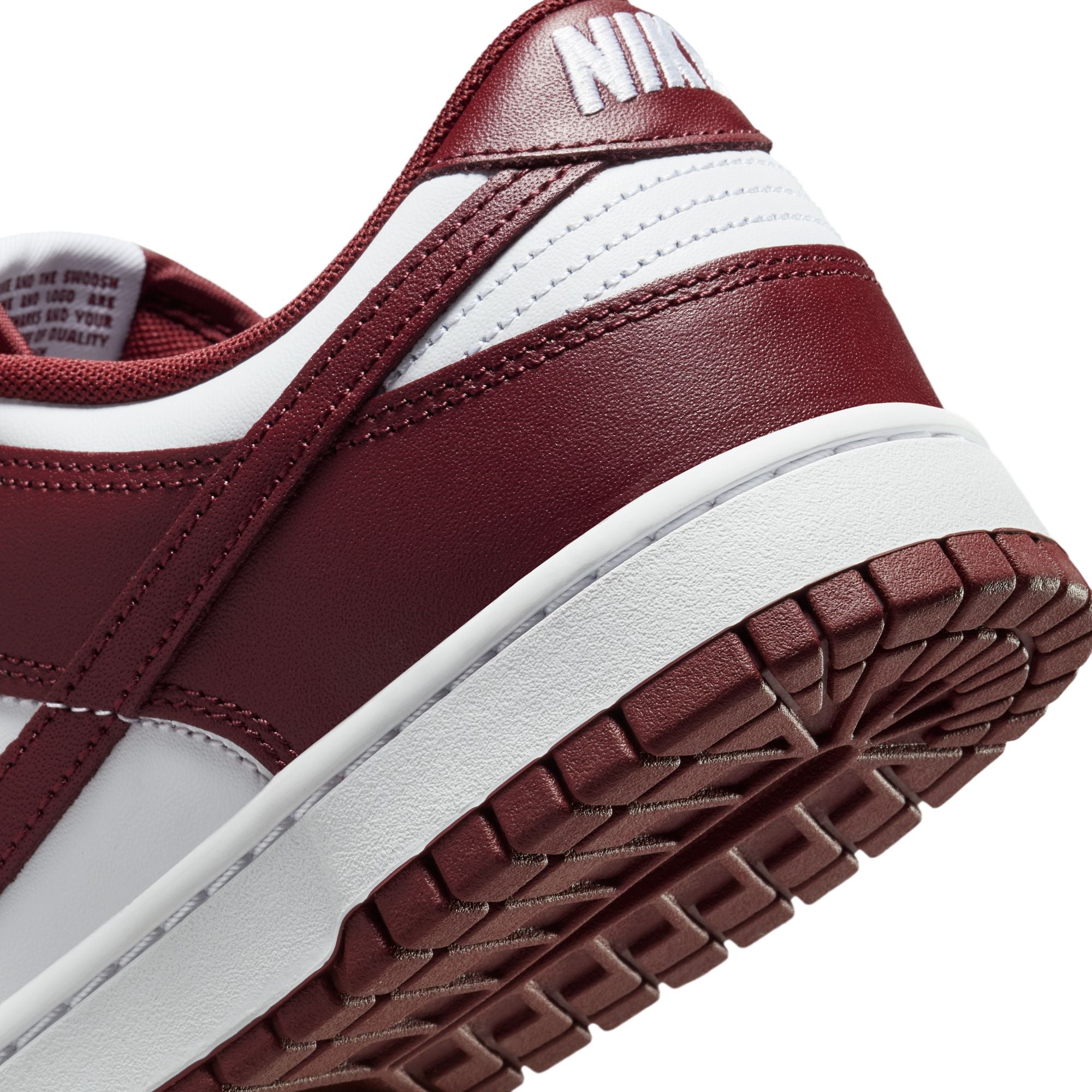 Nike - Dunk Low Retro White/Redwood-Gym Red